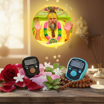 Digital Jaap Counter With LED Light for Daily Chanting & Meditation | Buy 1 Get 1 Free