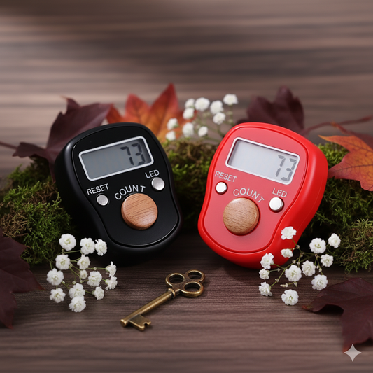 Digital Jaap Counter With LED Light for Daily Chanting & Meditation | Buy 1 Get 1 Free