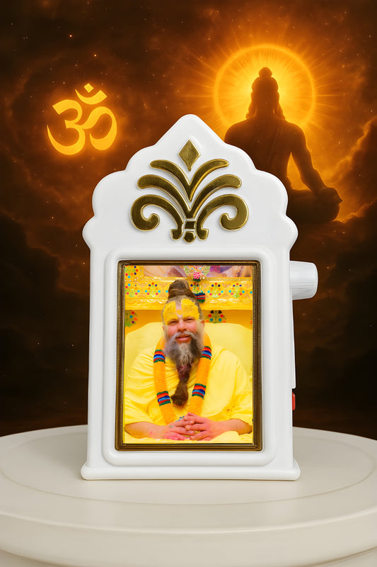 The Complete Premanand Ji Maharaj Spiritual Kit | Counter | Premanand Ji Murti & 5 IN 1 Mantra divice